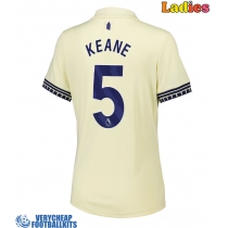Everton Michael Keane #5 Replica Away Shirt Ladies 2025-26 Short Sleeve
